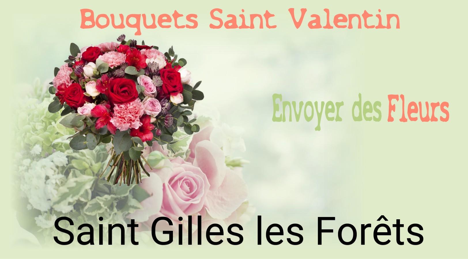 Roses de Saint-Valentin livrées à Saint-Gilles-les-Forêts